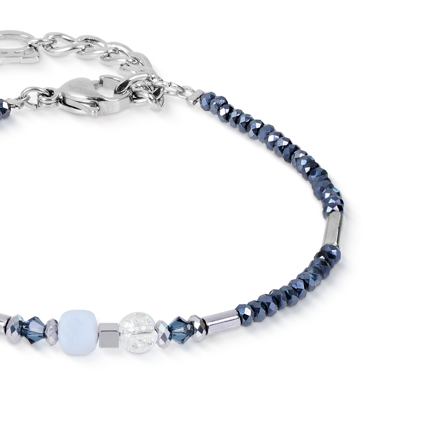 Bracelet Cube Balance Blue Mist