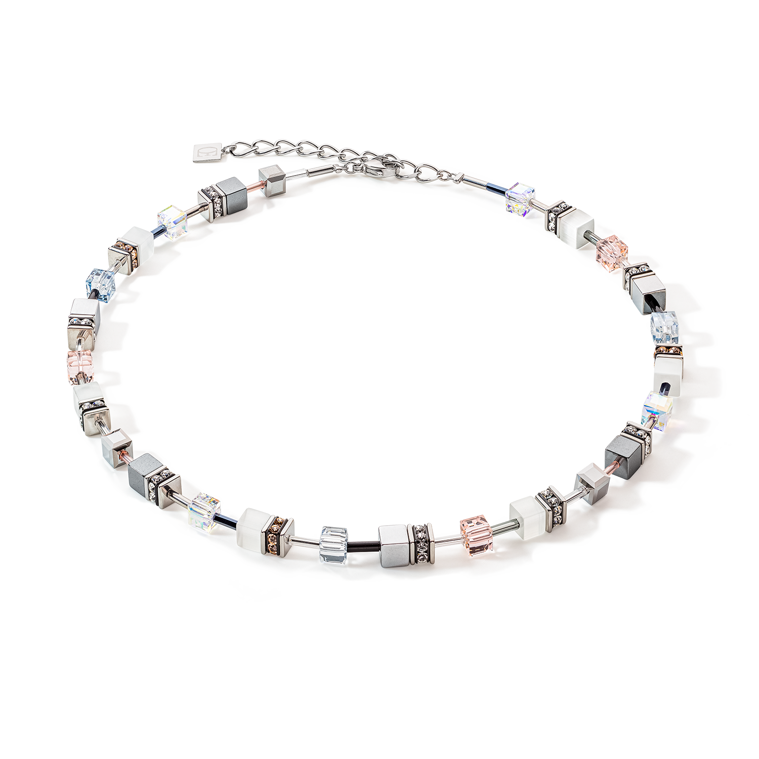 GeoCUBE® Iconic Monochrome necklace
