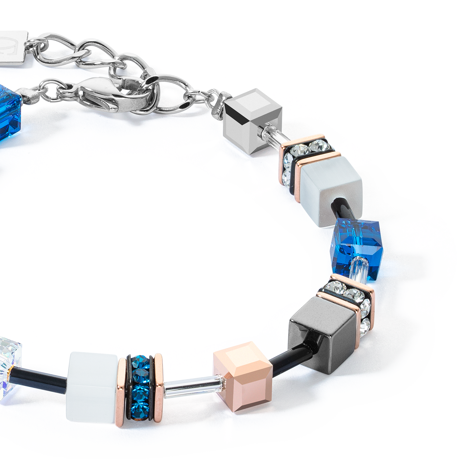 GeoCUBE® Iconic bracelet Capri Blue