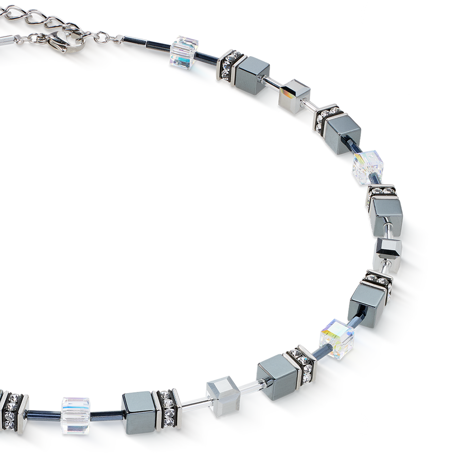 GeoCUBE® necklace platinum