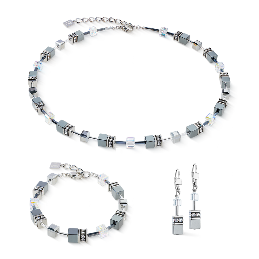 GeoCUBE® necklace platinum
