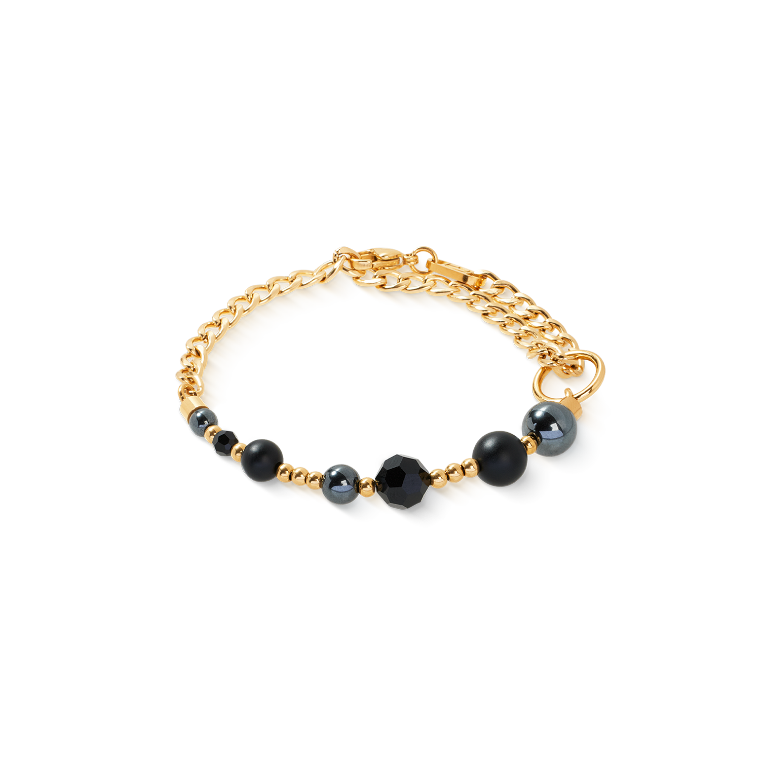 Bracelet Pure Spheres gold-black