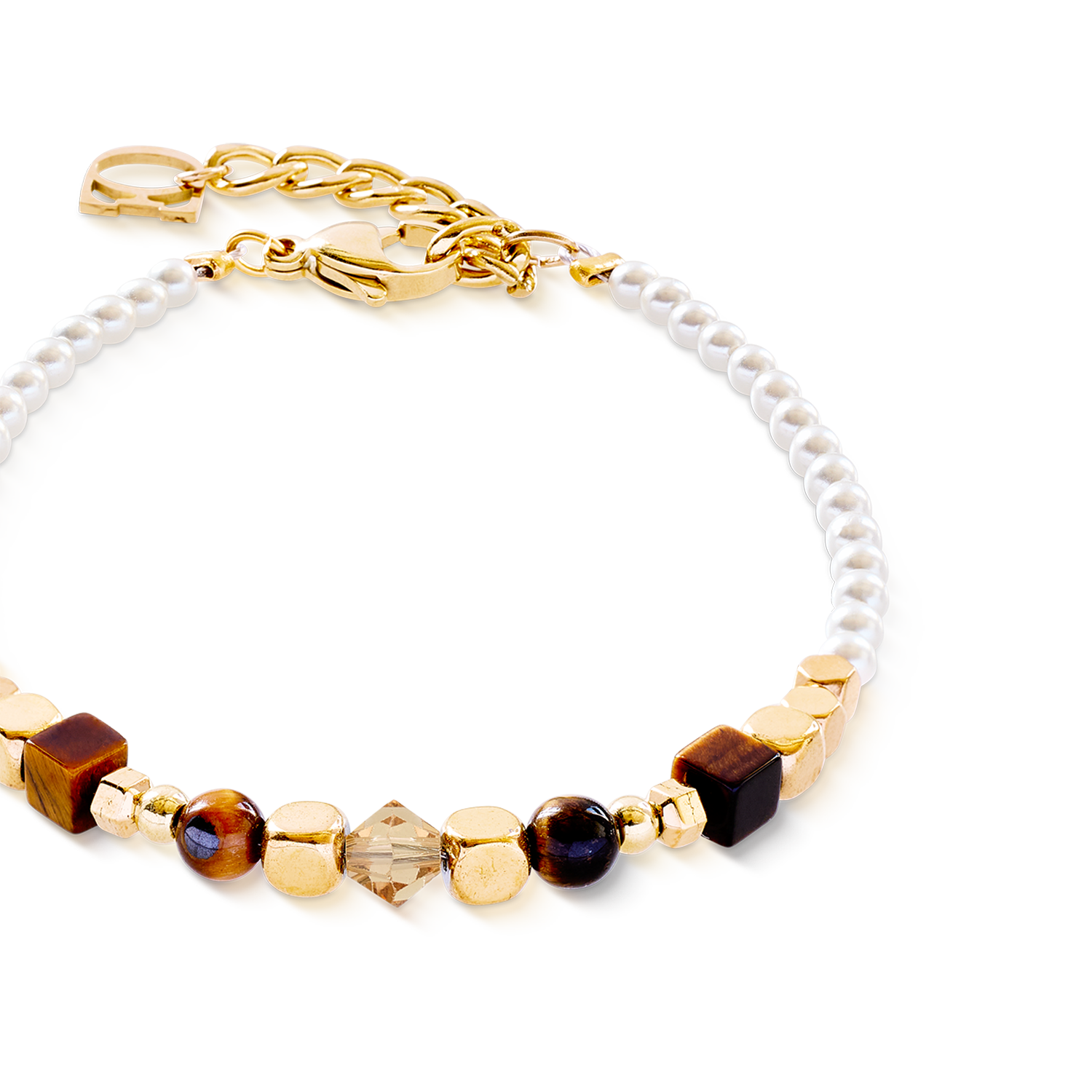 Bracelet Princess Sunray gold-brown