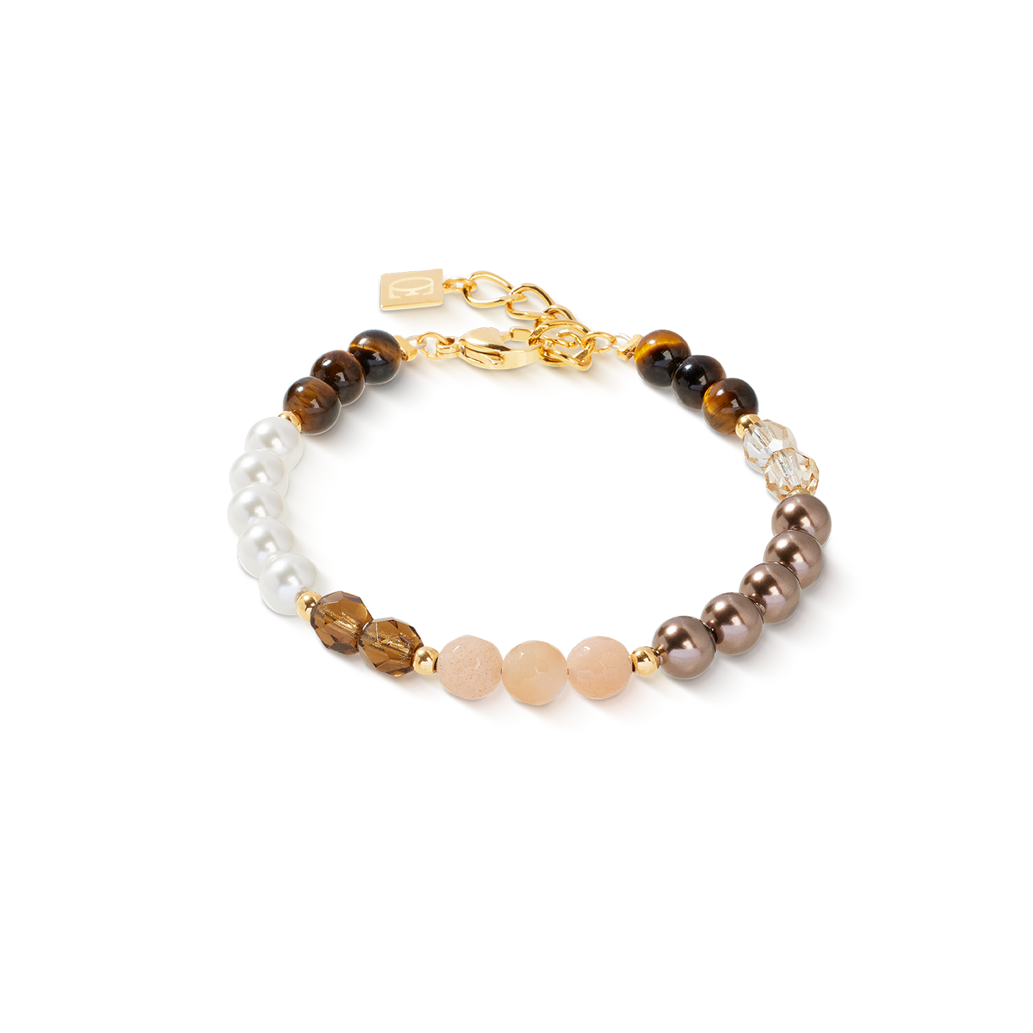 Bracelet Precious Elysia gold-brown