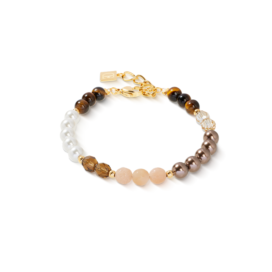Bracelet Precious Elysia gold-brown