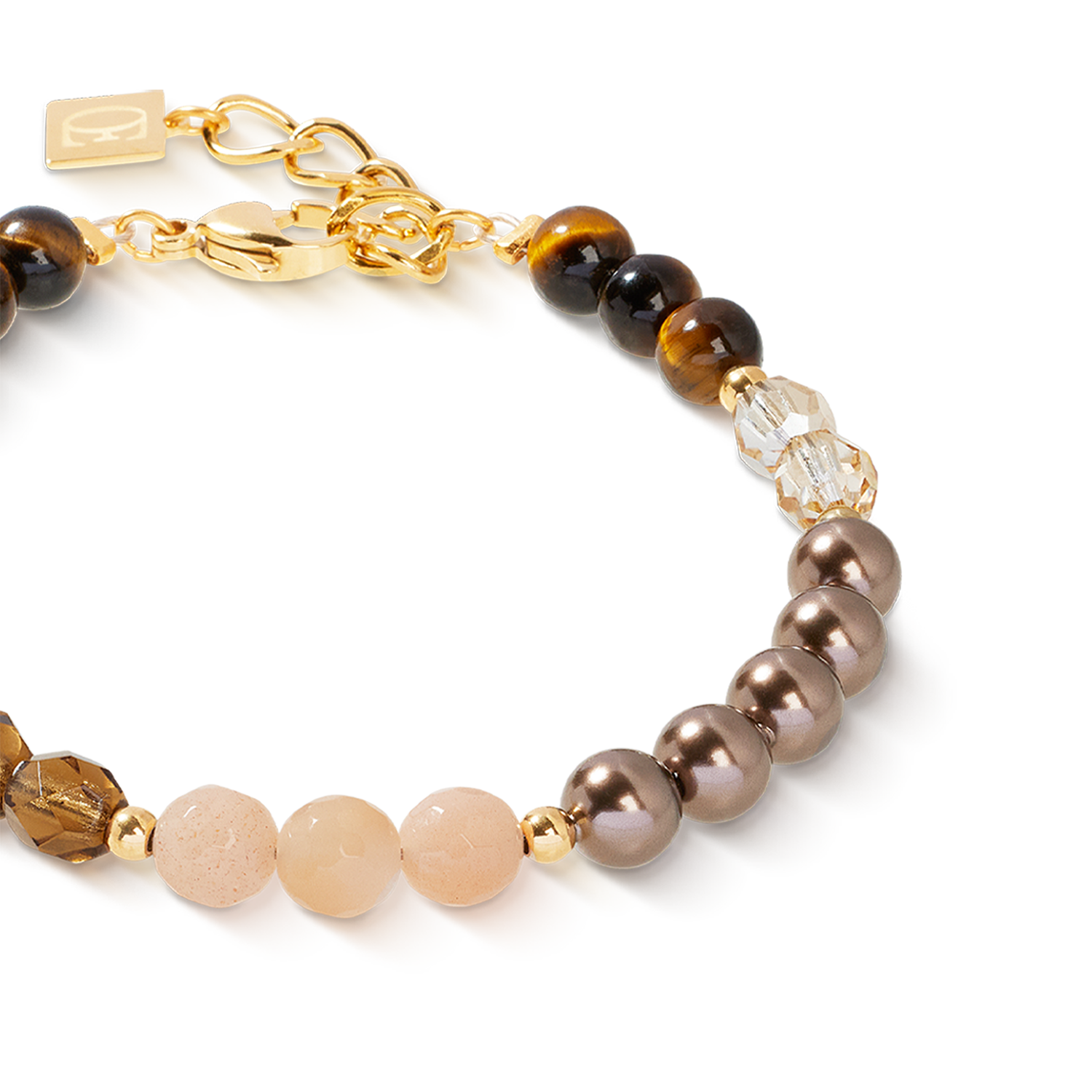 Bracelet Precious Elysia gold-brown
