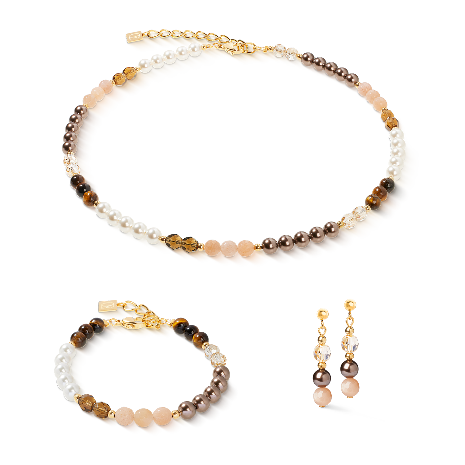 Bracelet Precious Elysia gold-brown