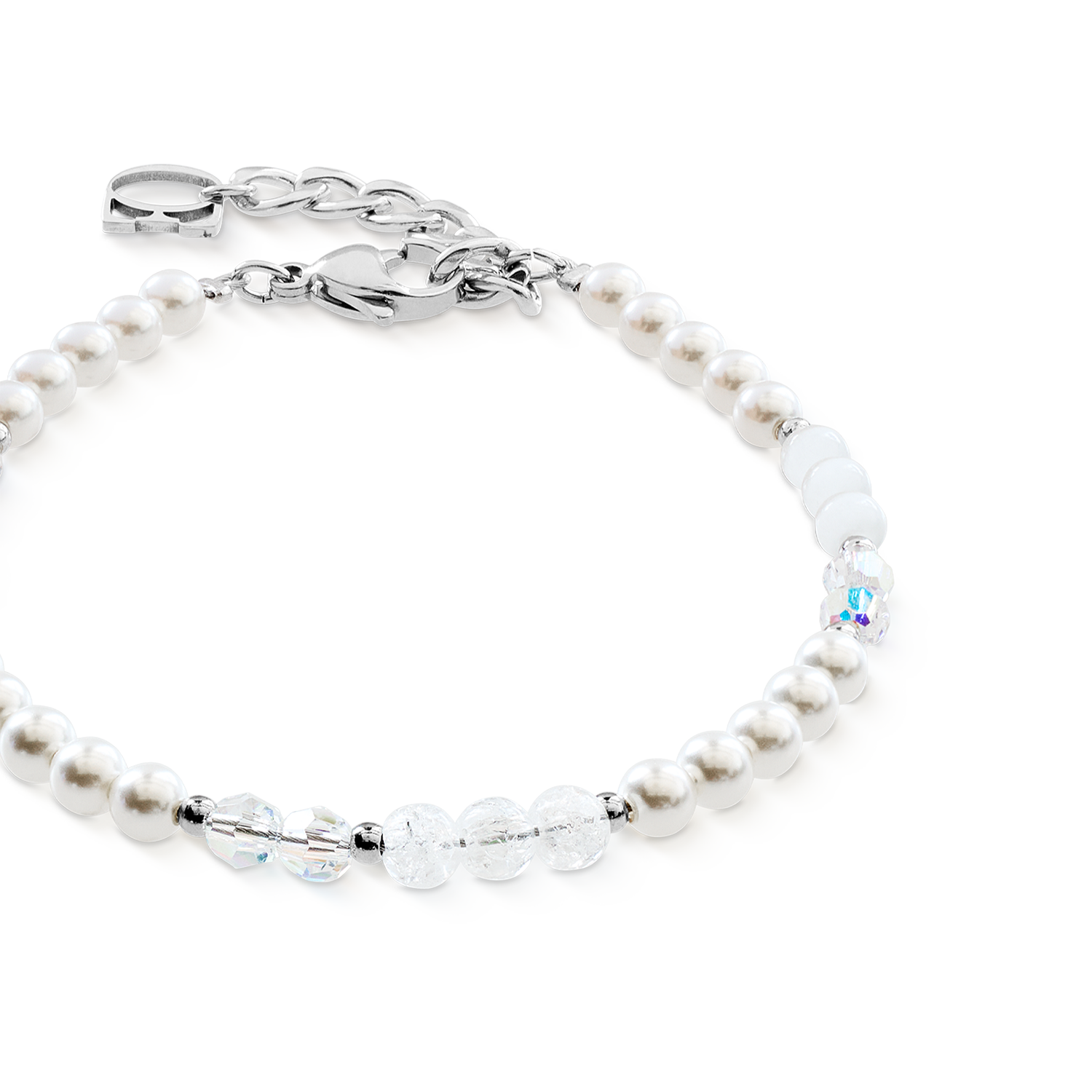 Bracelet Princess Rhythm silver-white