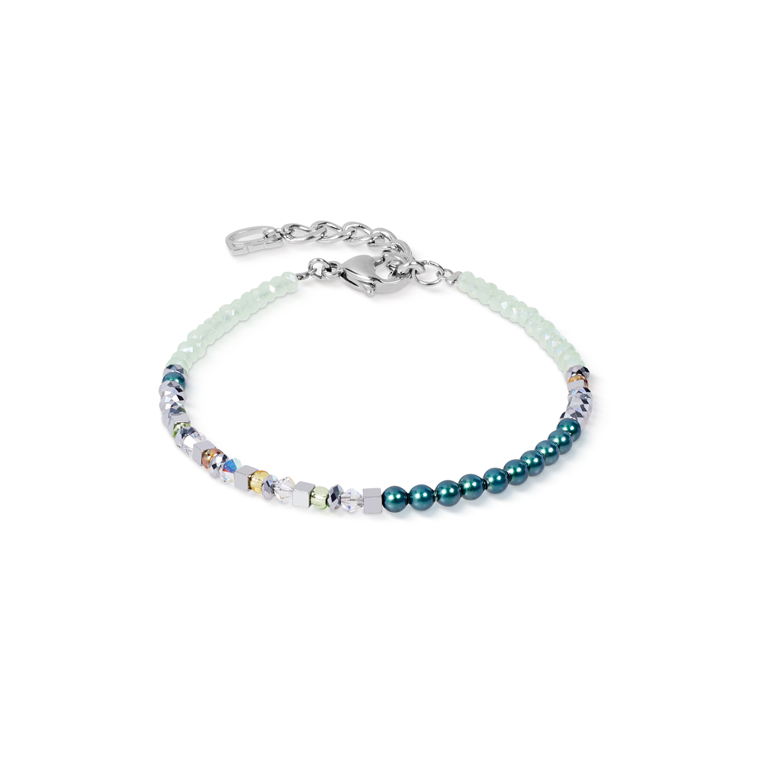 Bracelet Fusion Offset Graphic green-petrol