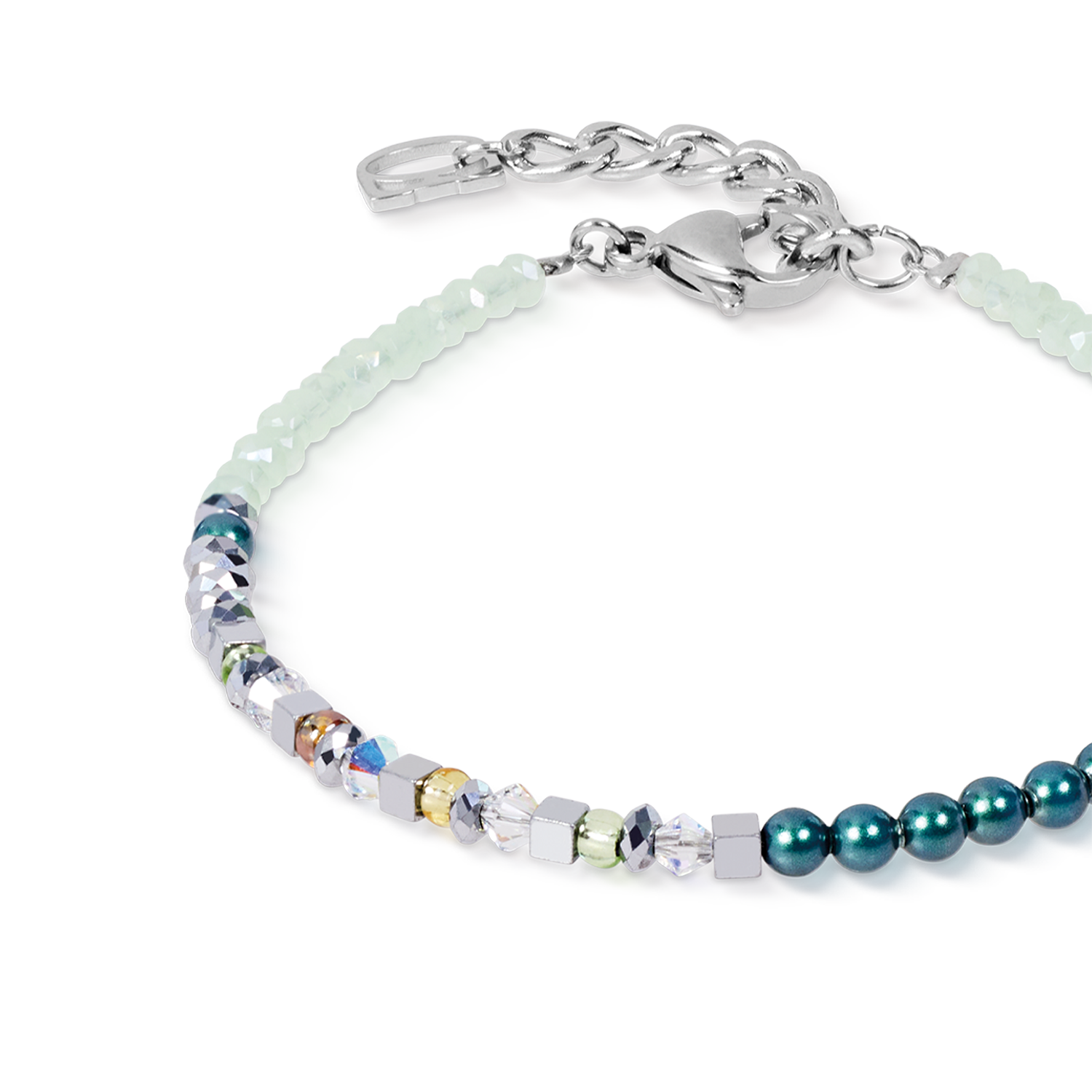 Bracelet Fusion Offset Graphic green-petrol