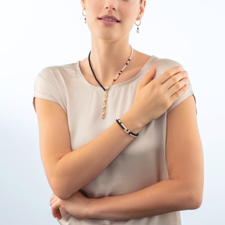 Princess Pearls Trinity necklace gold