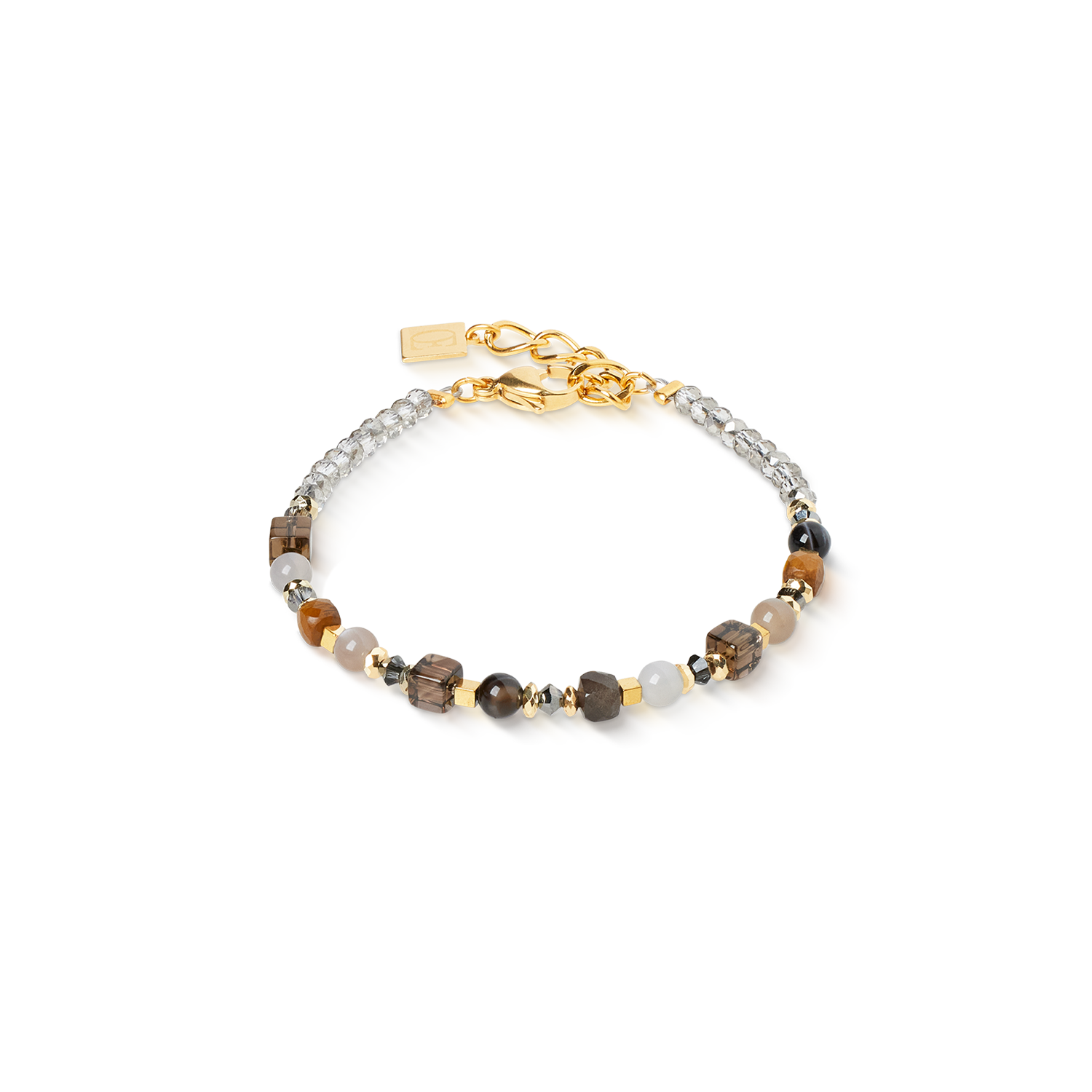 Bracelet Shape Mix Spikes Smoky Glow