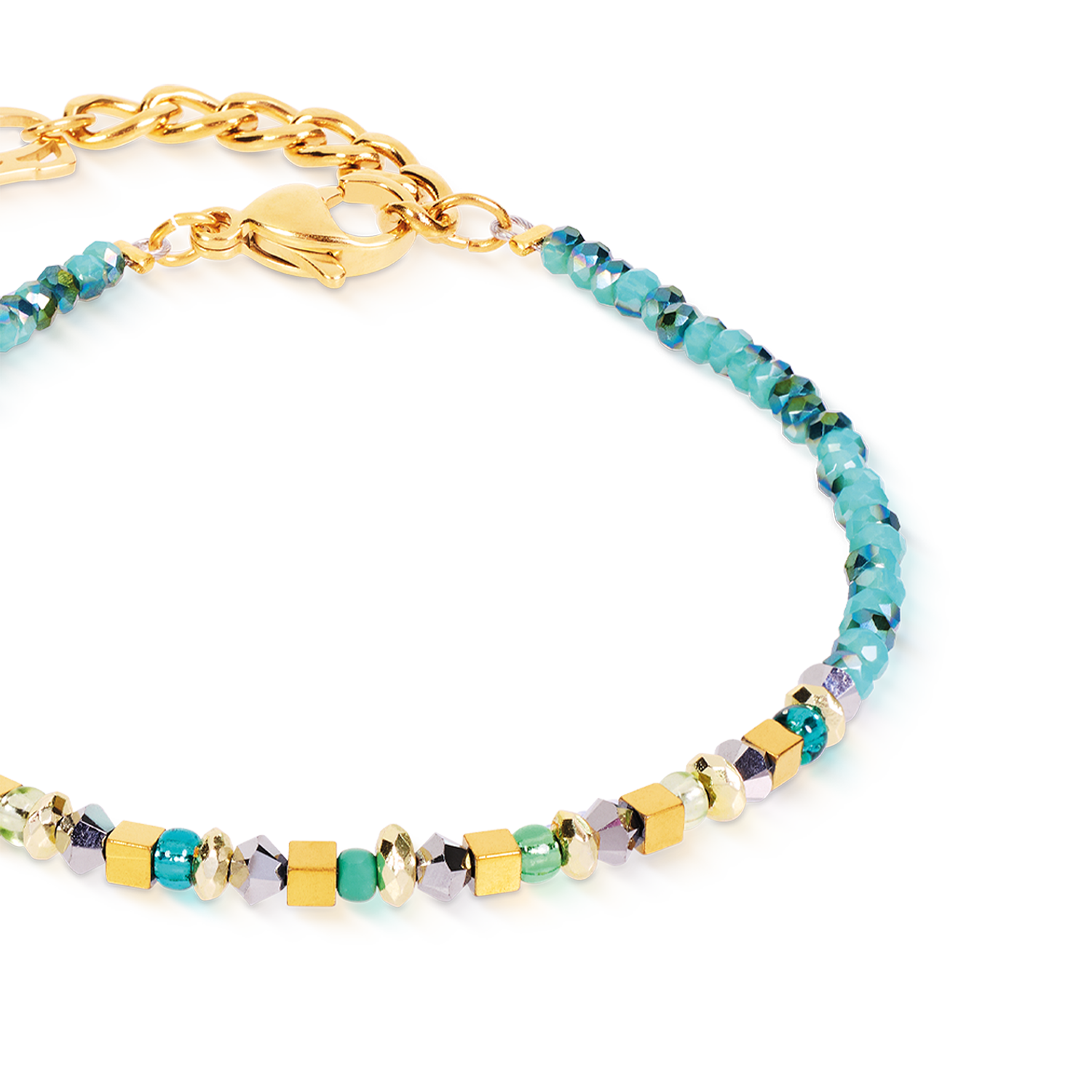 Bracelet Golden Whisper green-gold