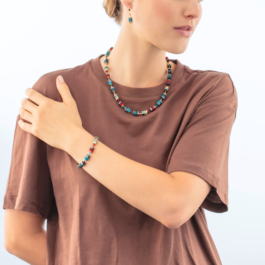 Sparkling Classic Elements necklace gold-energy