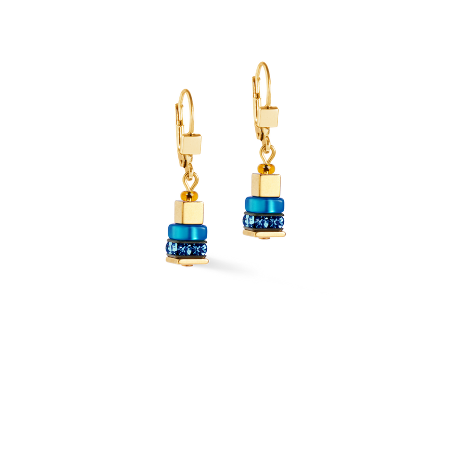 Earrings Autumn Glow Cube multicolour