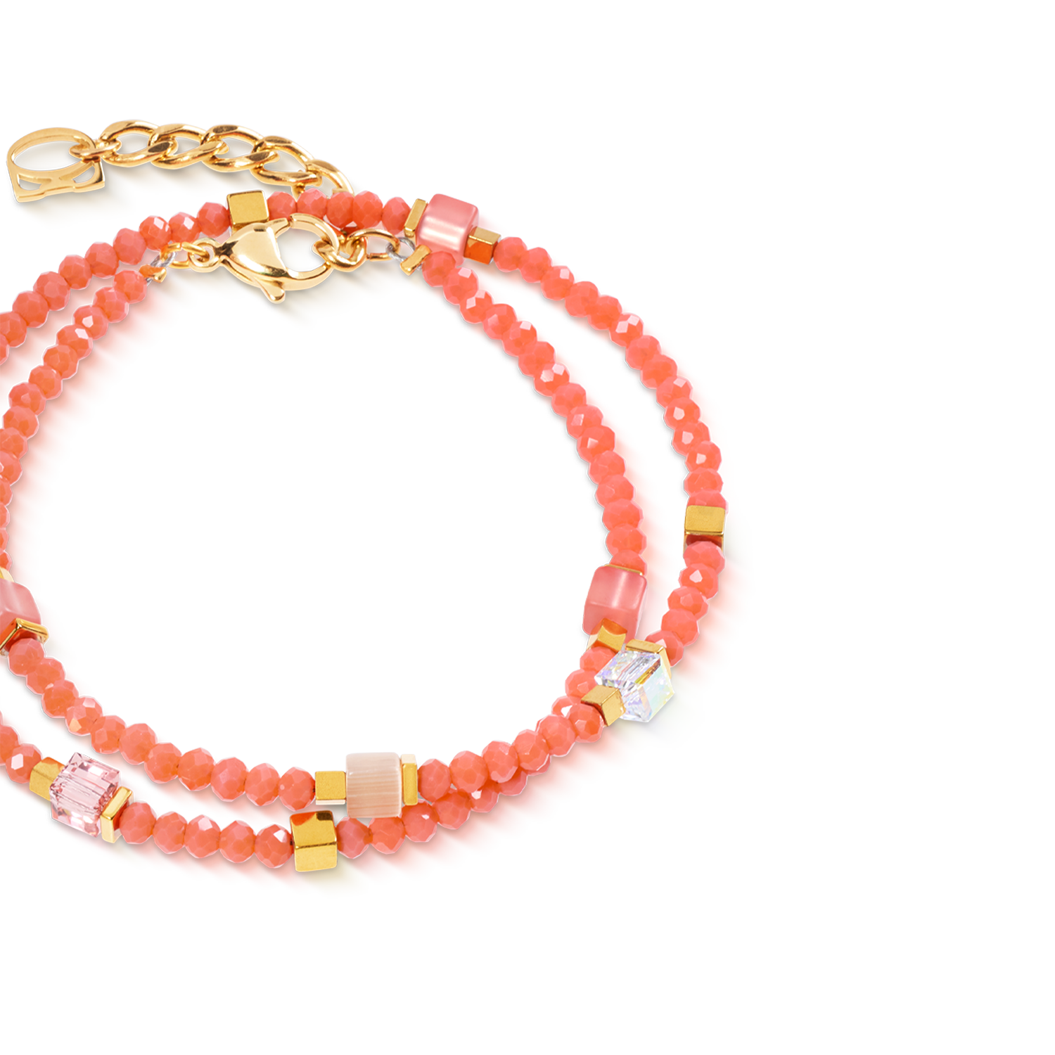 Joyful Colours Flex Bracelet gold-orange