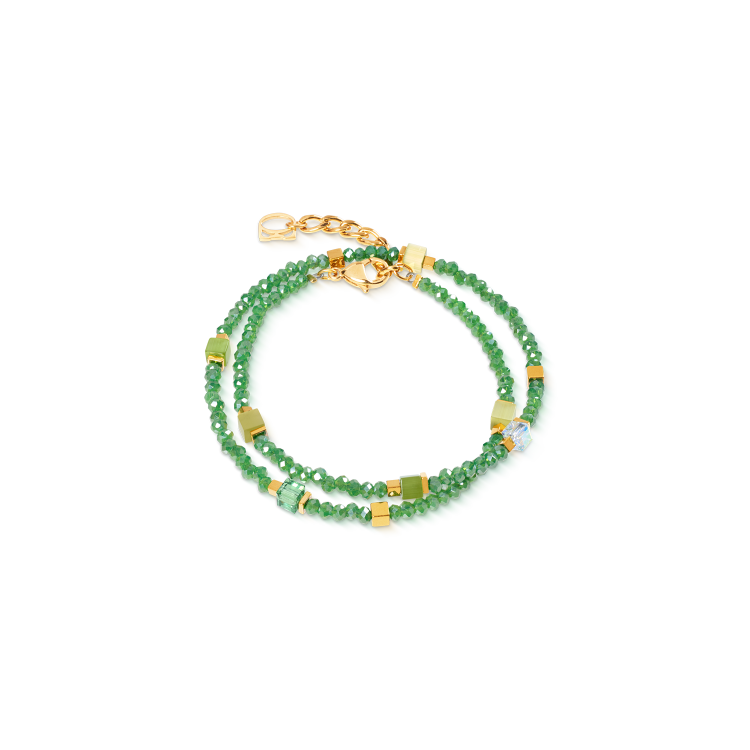 Joyful Colours Flex Bracelet gold-green