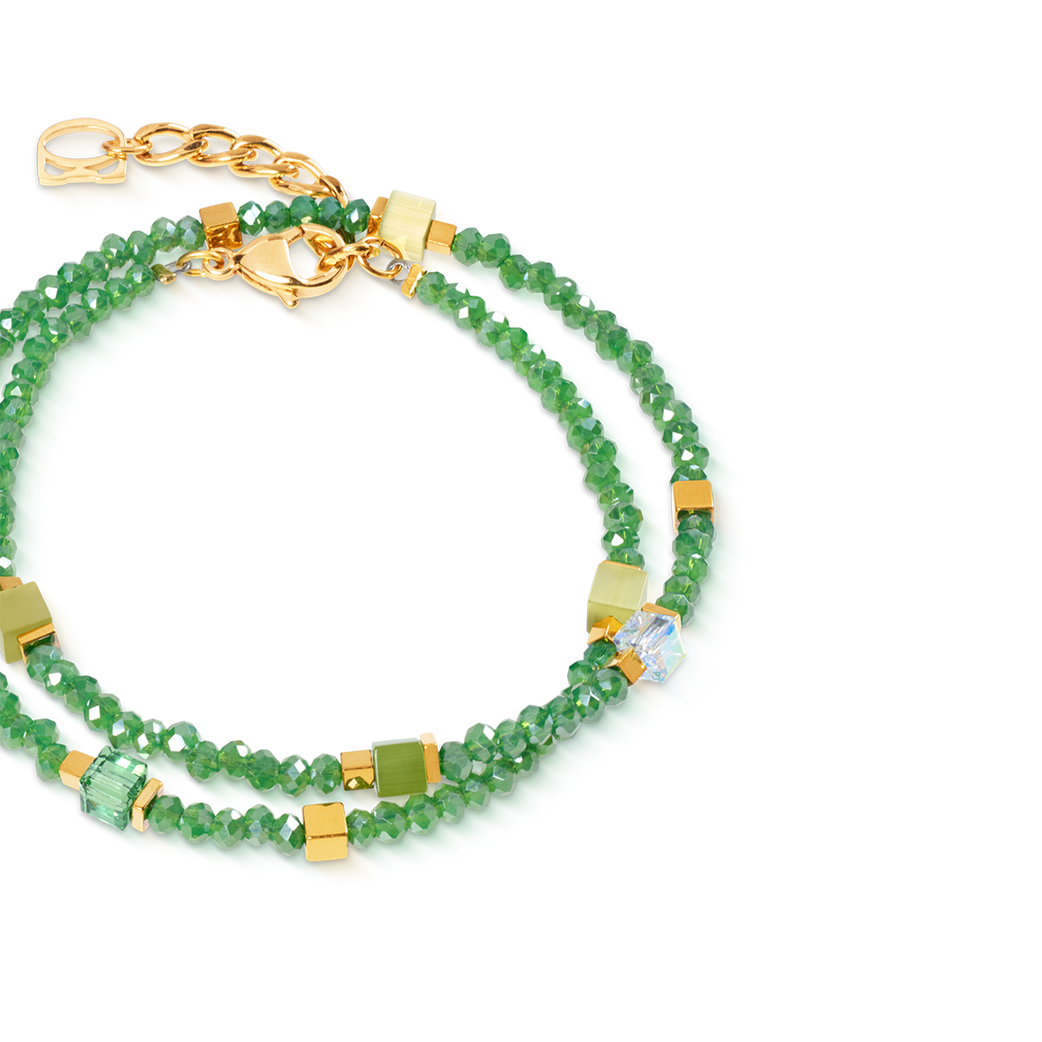 Joyful Colours Flex Bracelet gold-green