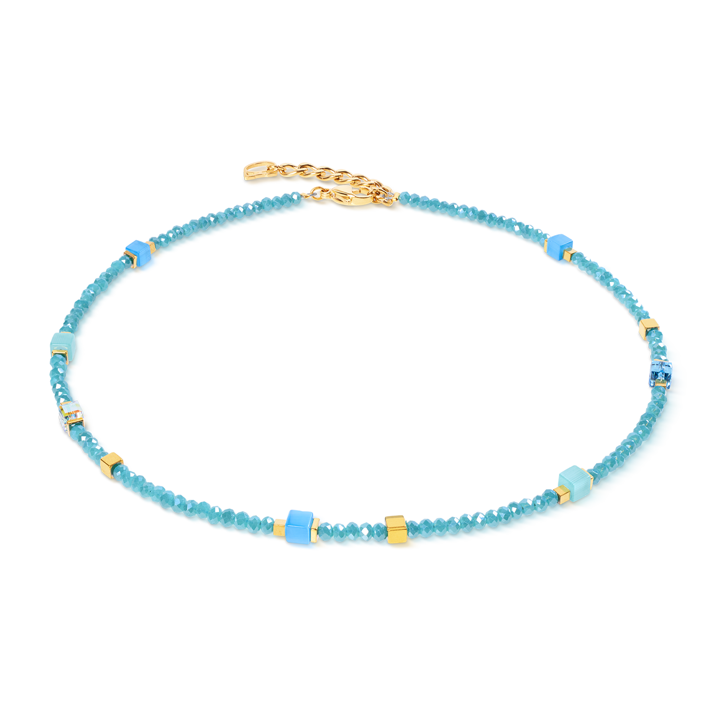 Joyful Colours Flex Bracelet gold-turquoise