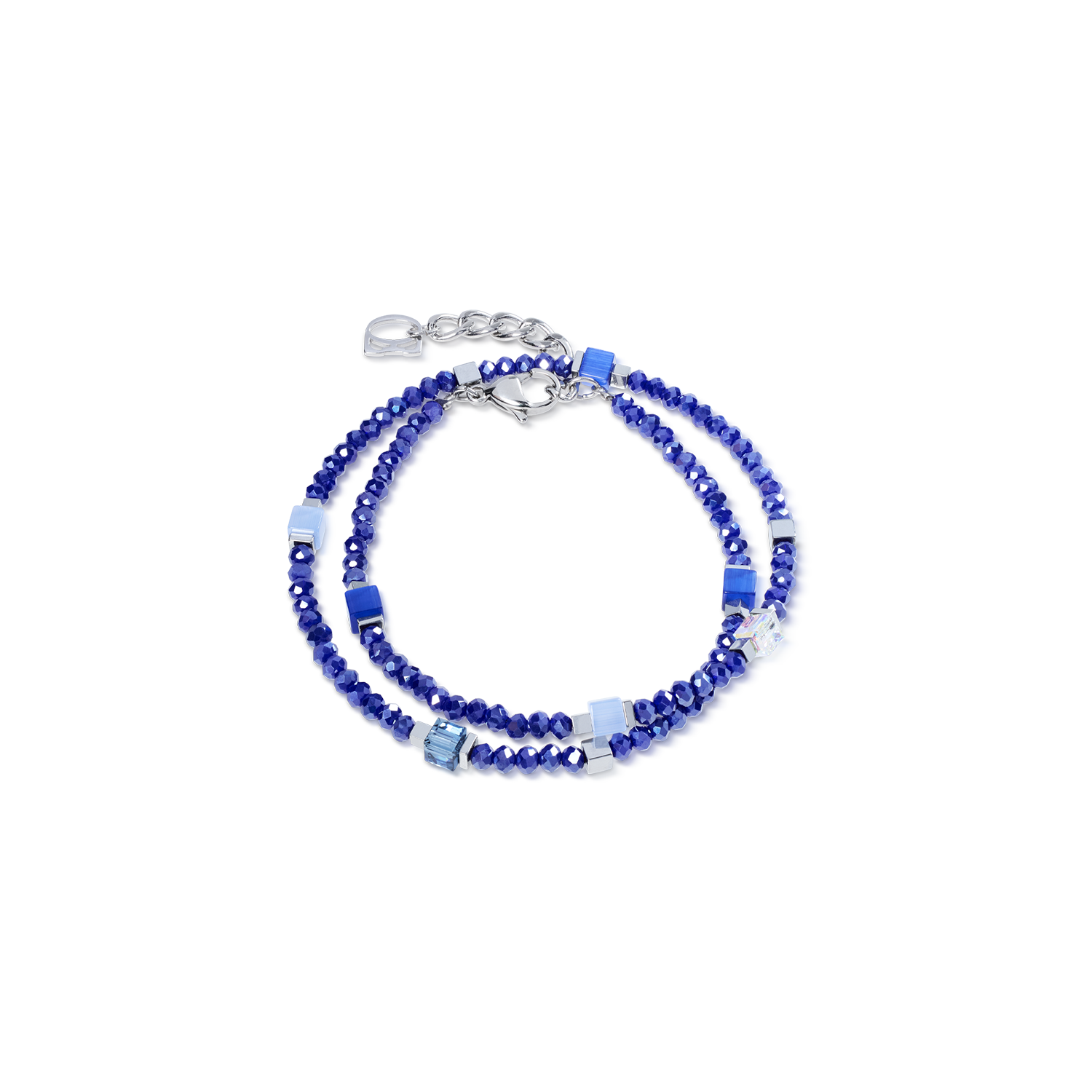 Joyful Colours Flex Bracelet silver-blue