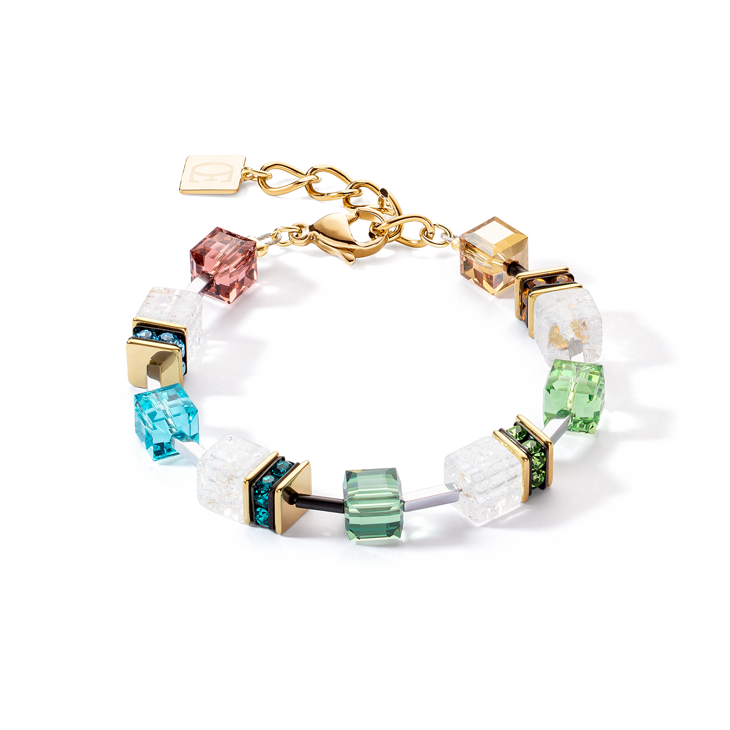 GeoCUBE® Iconic Statement Precious bracelet multicolour