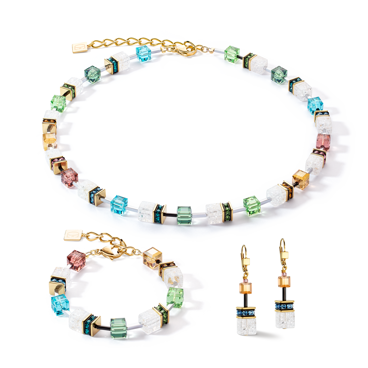GeoCUBE® Iconic Statement Precious bracelet multicolour