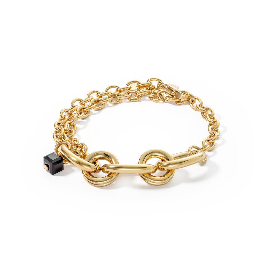 Bracelet Chunky Chain gold-black