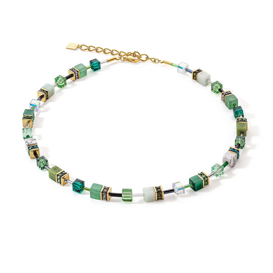 GeoCUBE® Iconic Precious necklace green