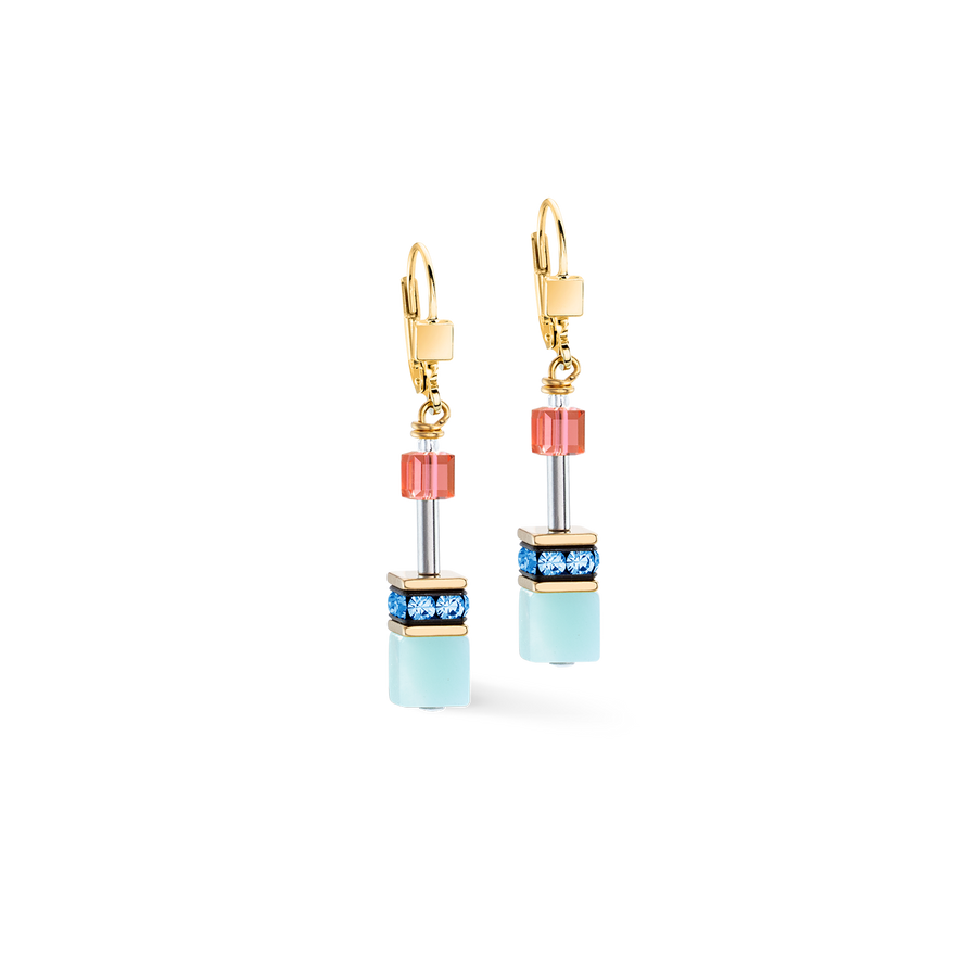 GeoCUBE® Iconic Precious earring Rainbow