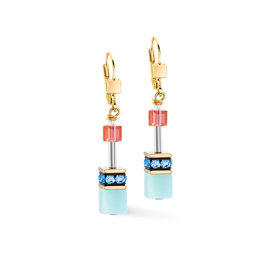 GeoCUBE® Iconic Precious earring Rainbow