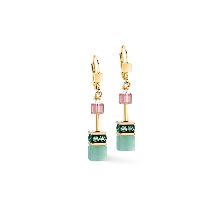 GeoCUBE® Iconic Precious earring Art Nouveau