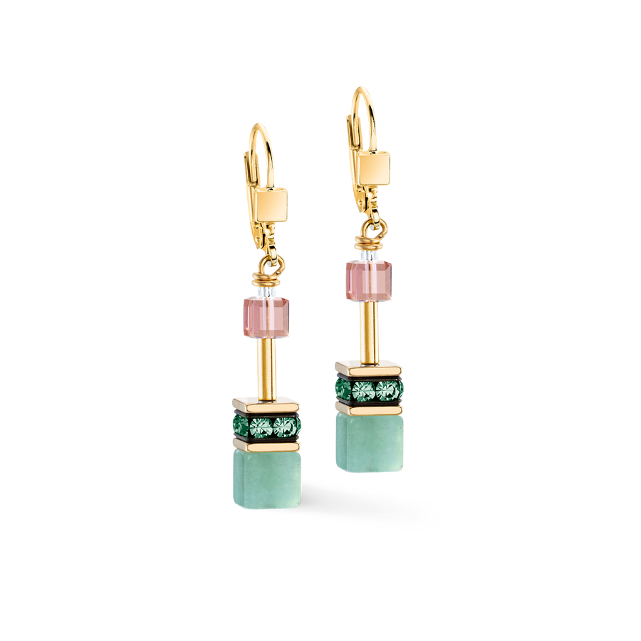 GeoCUBE® Iconic Precious earring Art Nouveau