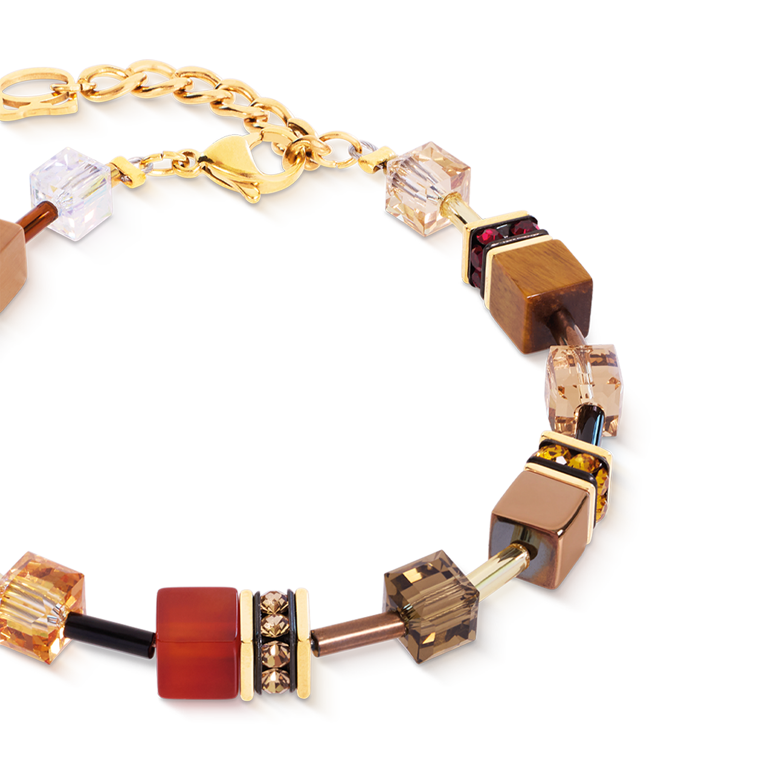 GeoCUBE® Iconic Precious Bracelet Amber Glow