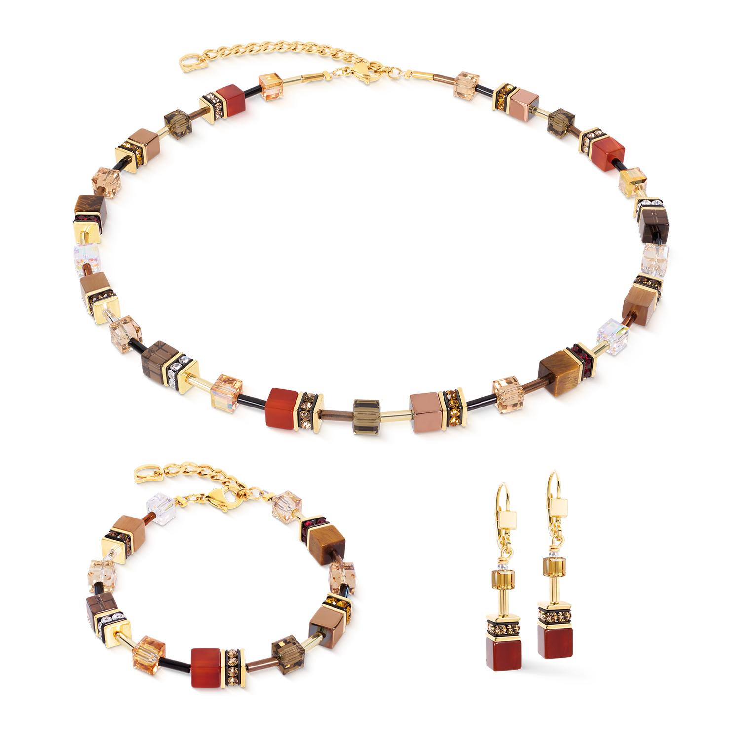 GeoCUBE® Iconic Precious Bracelet Amber Glow