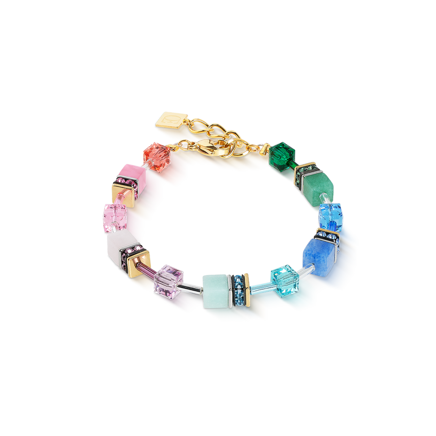 GeoCUBE® Iconic Precious bracelet Rainbow