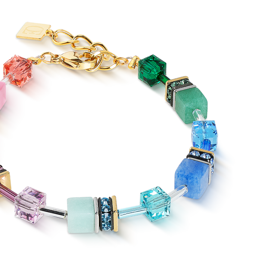 GeoCUBE® Iconic Precious bracelet Rainbow