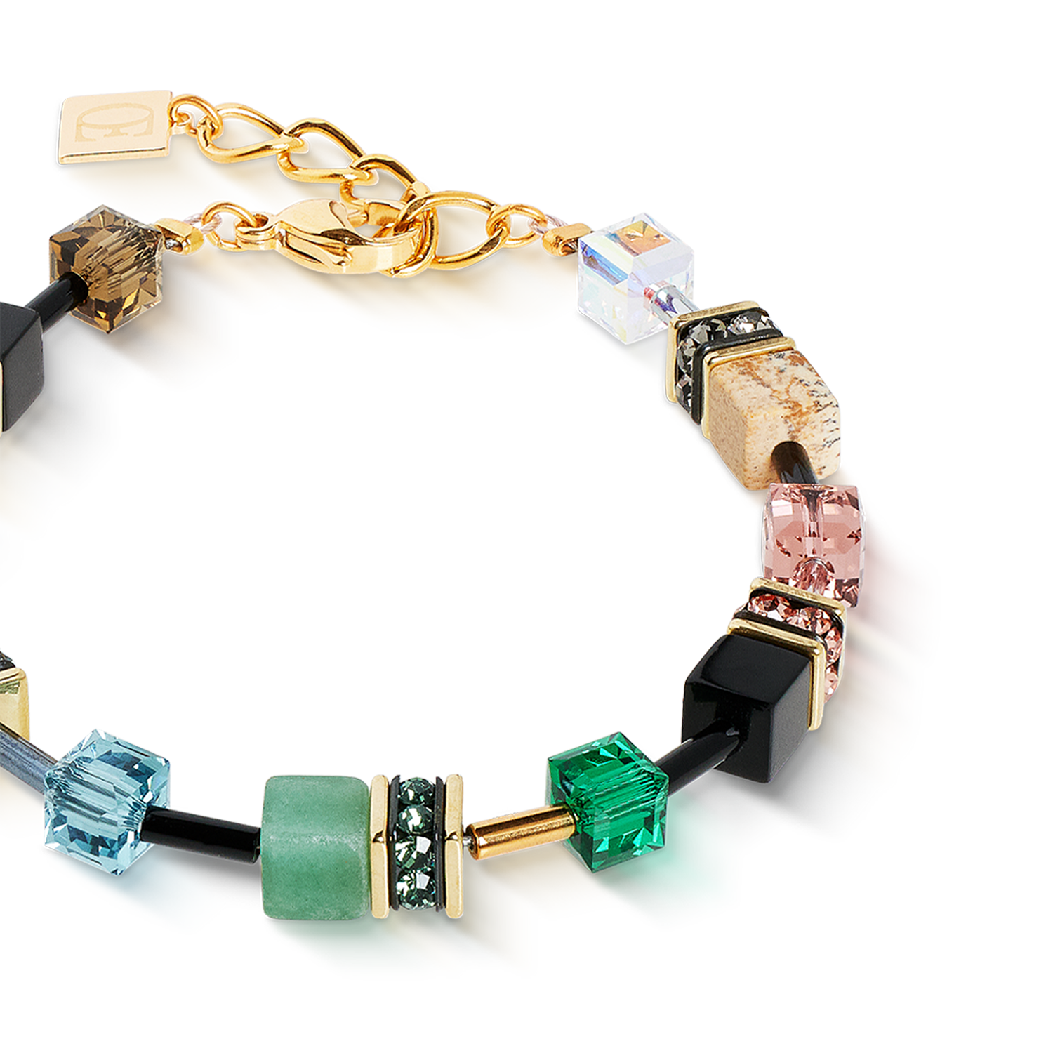 GeoCUBE® Iconic Precious bracelet Art Nouveau