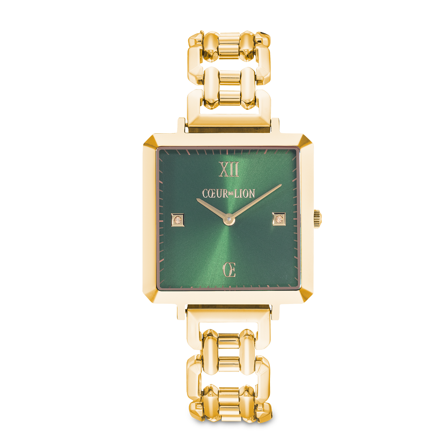 Watch Iconic Cube Statement Glamorous gold