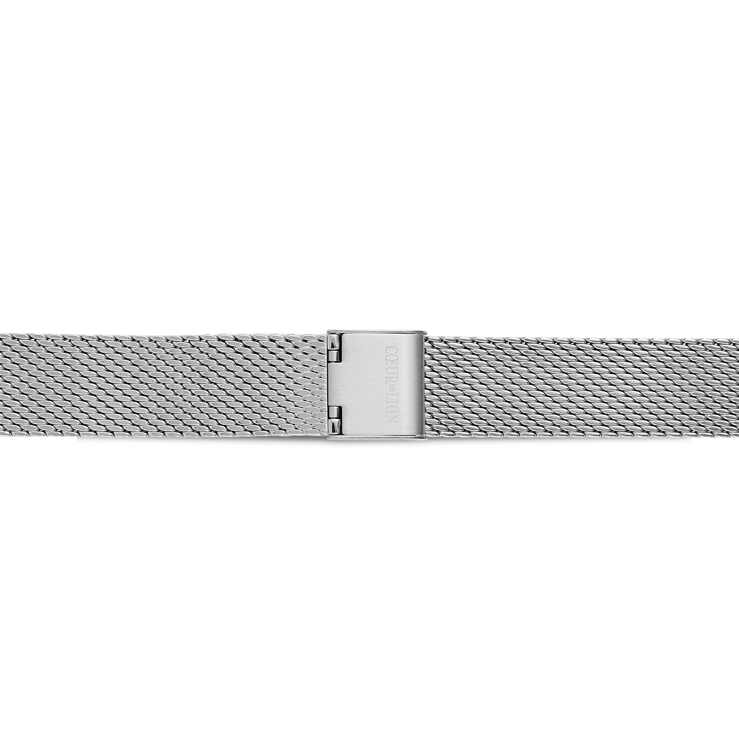 Watch Round Sparkling Sunray Transformative Teal Milanaise Silver