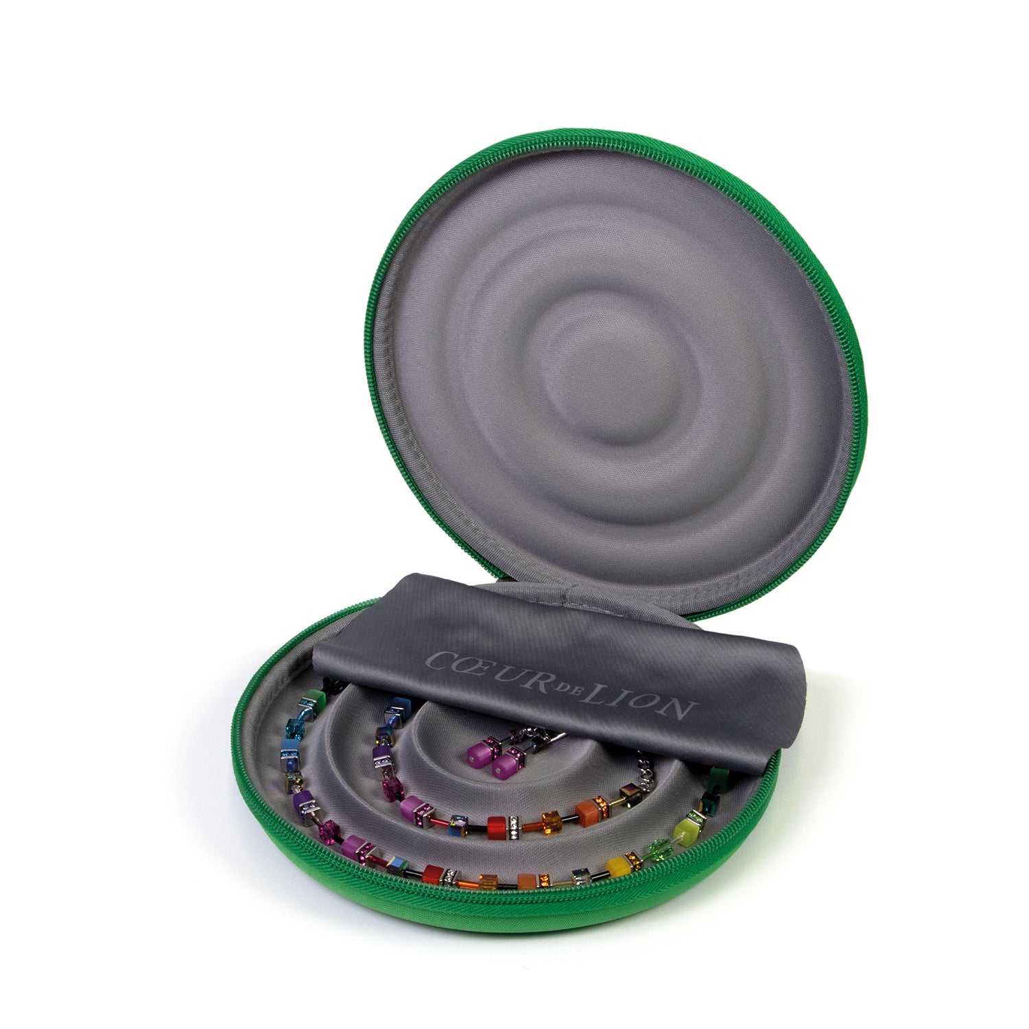COEUR DE LION Green Travel Case
