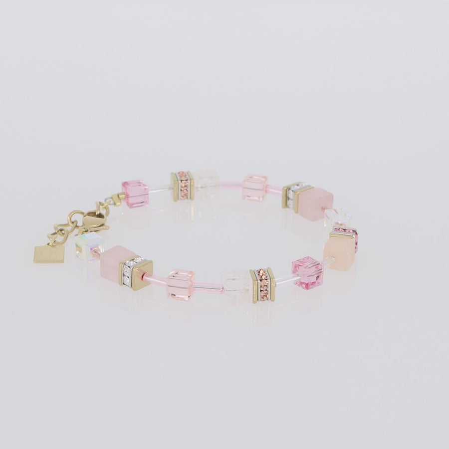 GeoCUBE® Iconic Precious bracelet light rose