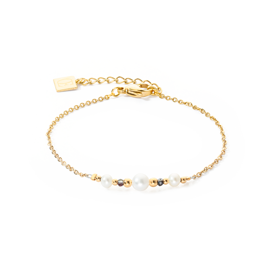Bracelet Modern Princess Freshwater Pearls gold