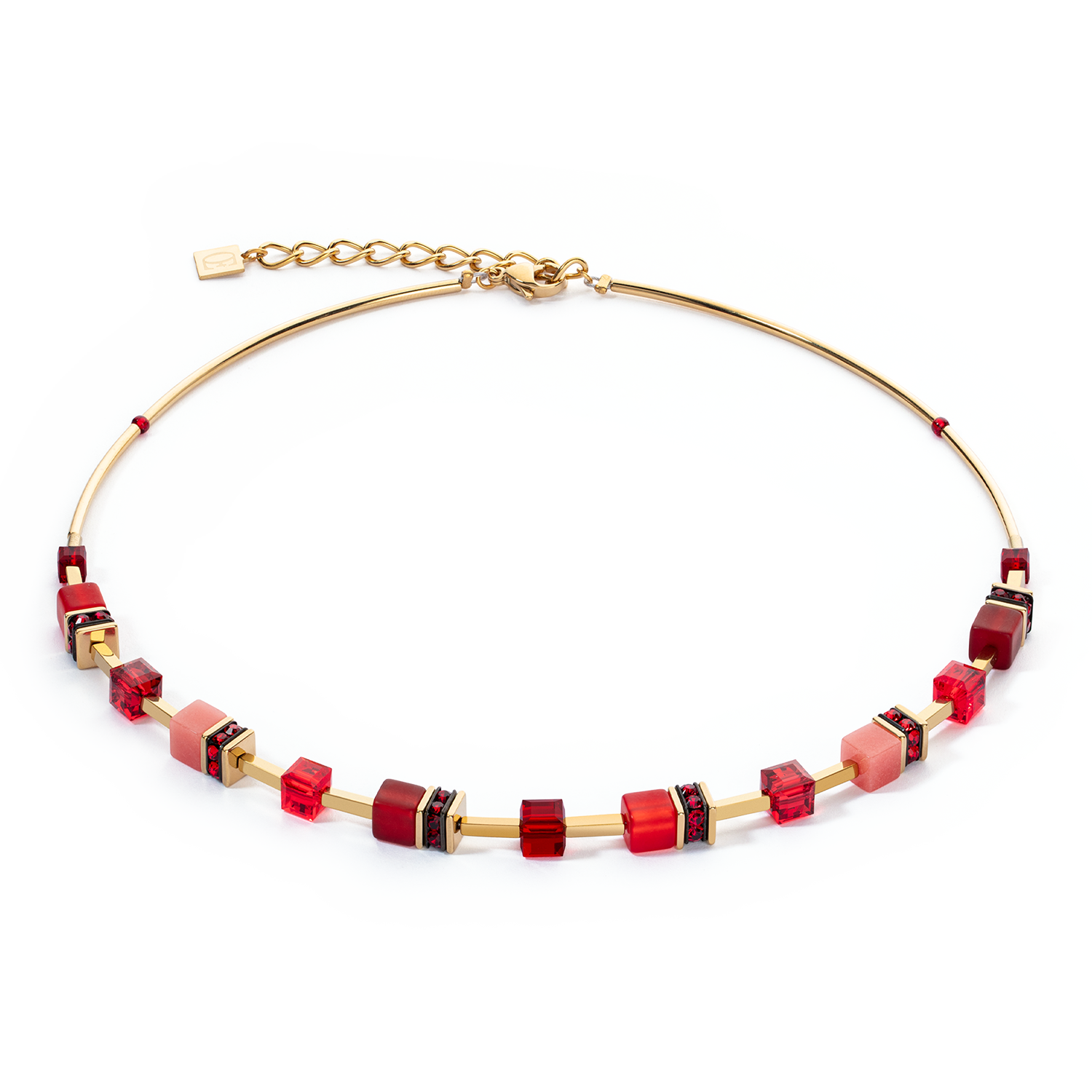 GeoCUBE® Iconic Lite Necklace Red