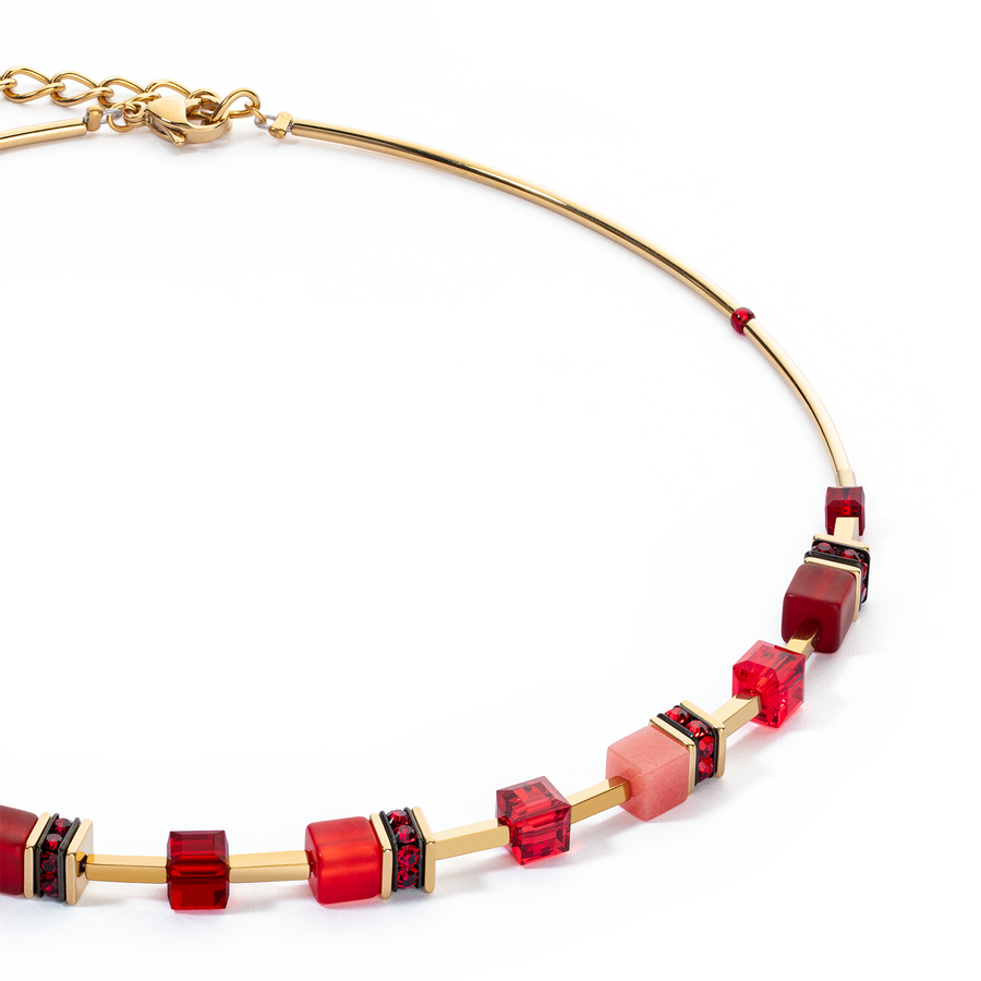 GeoCUBE® Iconic Lite Necklace Red