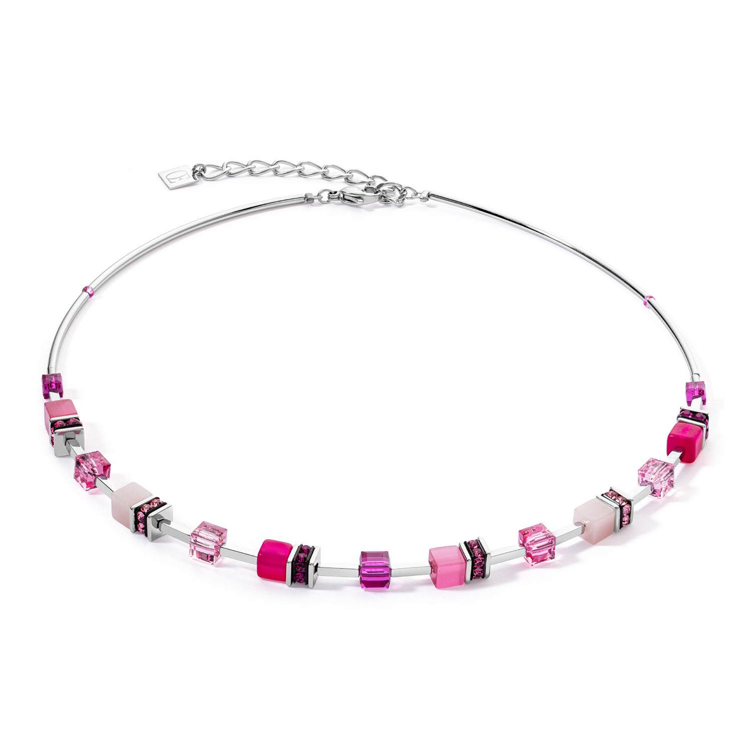 GeoCUBE® Iconic Lite Necklace magenta