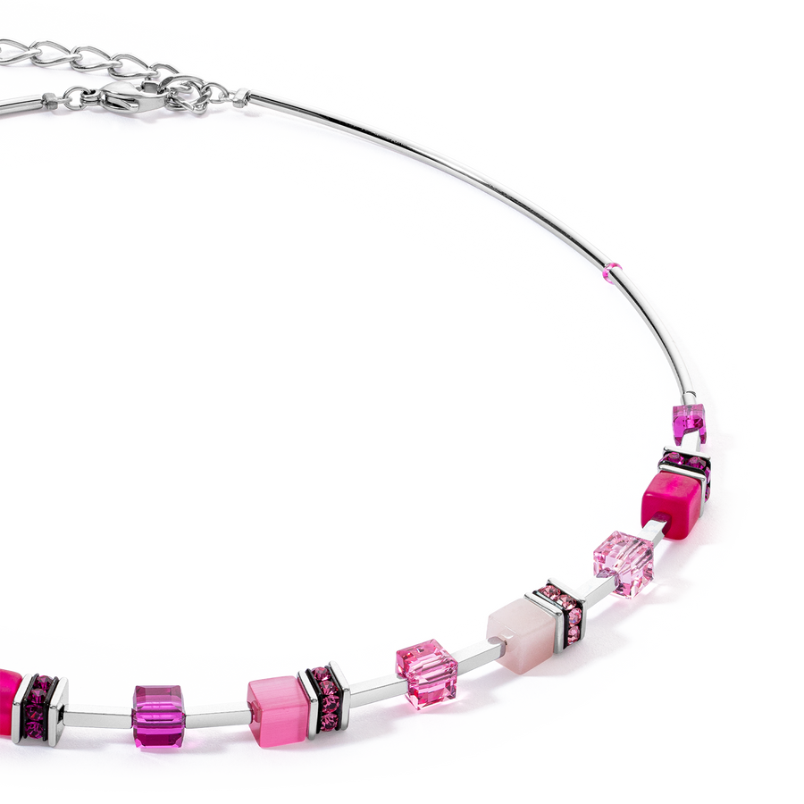 GeoCUBE® Iconic Lite Necklace magenta
