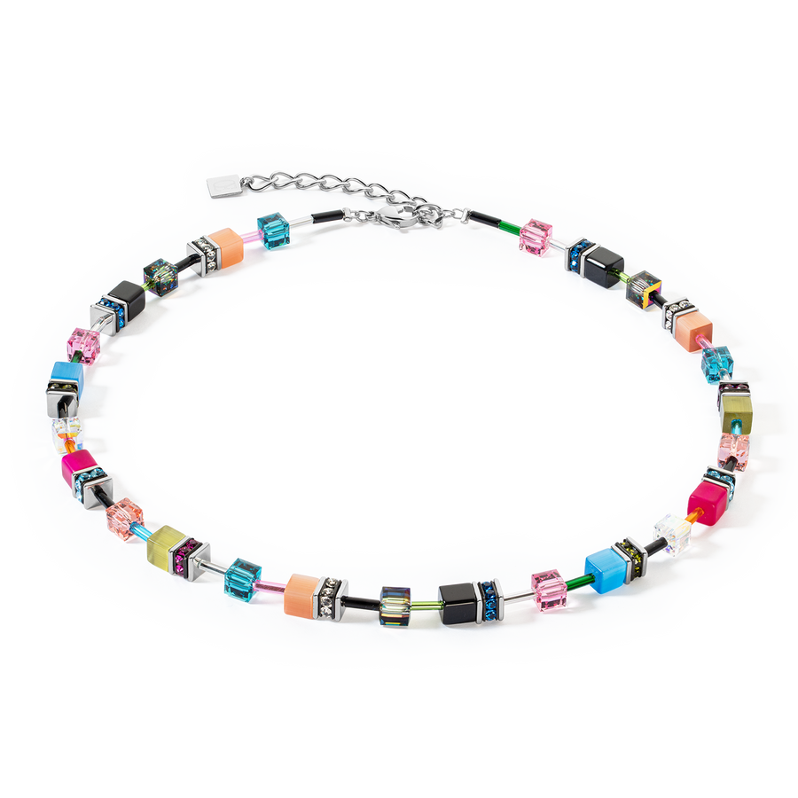 GeoCUBE® Iconic necklace Multicolour Fancy