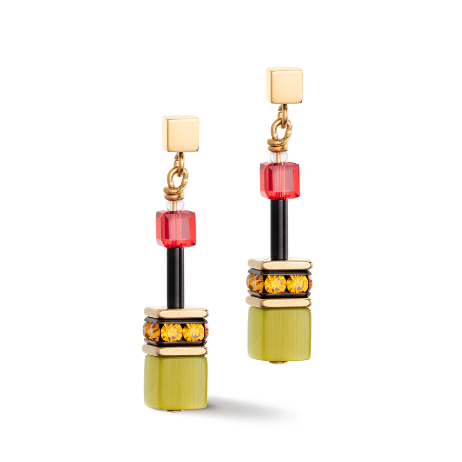 GeoCUBE® Iconic Multicolour Indian Summer earrings