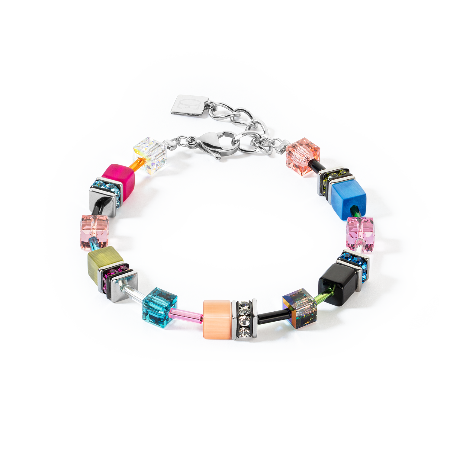 GeoCUBE® Iconic bracelet Multicolour Fancy