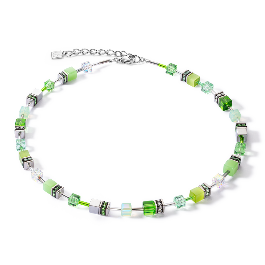 GeoCUBE® Iconic Joyful Colours necklace green